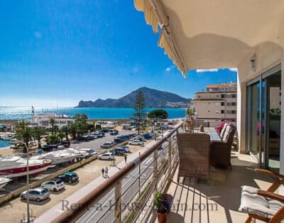 114 ref) first line beach and walk to Altea or Albir