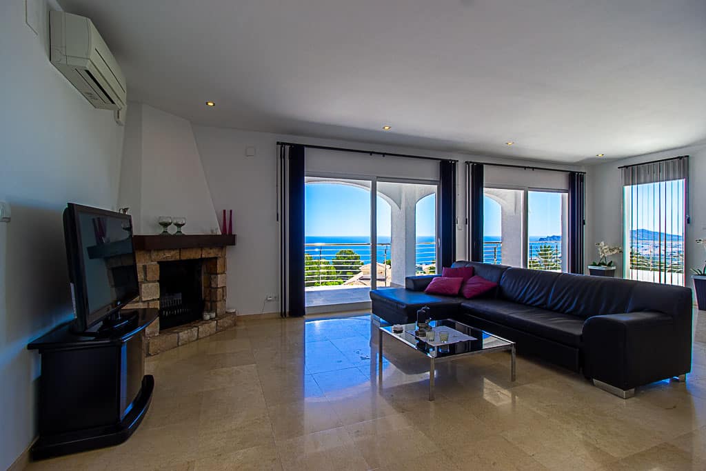 ref102) Villa Altea la Vella 10 Guests | Pool & Sea View |